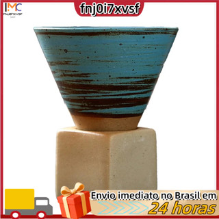 Xícara de café de cerâmica retrô japonesa - Xícara de chá de cerâmica rústica, adequada para casa e escritório.