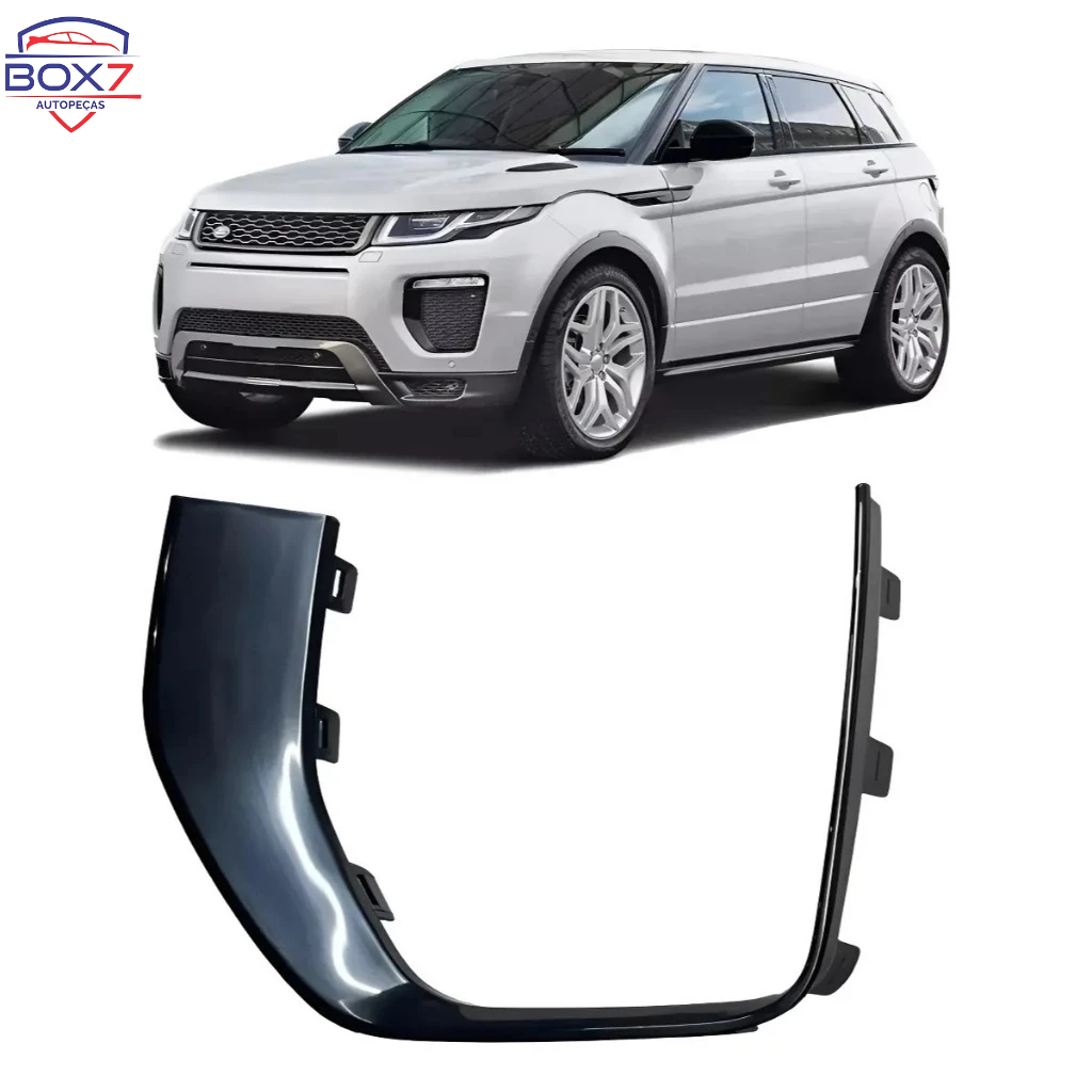 Friso Moldura Grade Milha Parachoque Evoque Dynamic 2015 2016 2017 2018 2019 Esquerdo Motorista