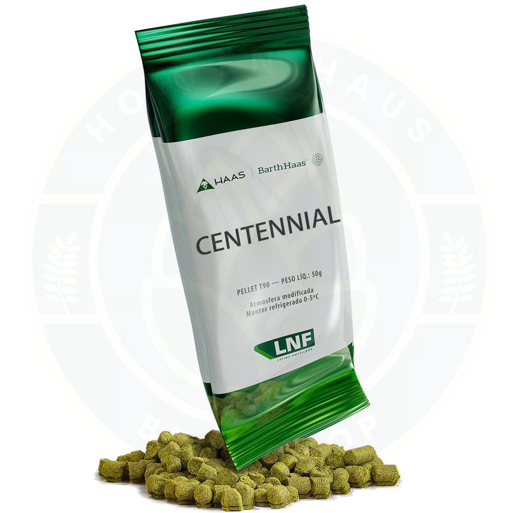 Lúpulo LNF Centennial T90 em Pellets para Cerveja Artesanal - 50g