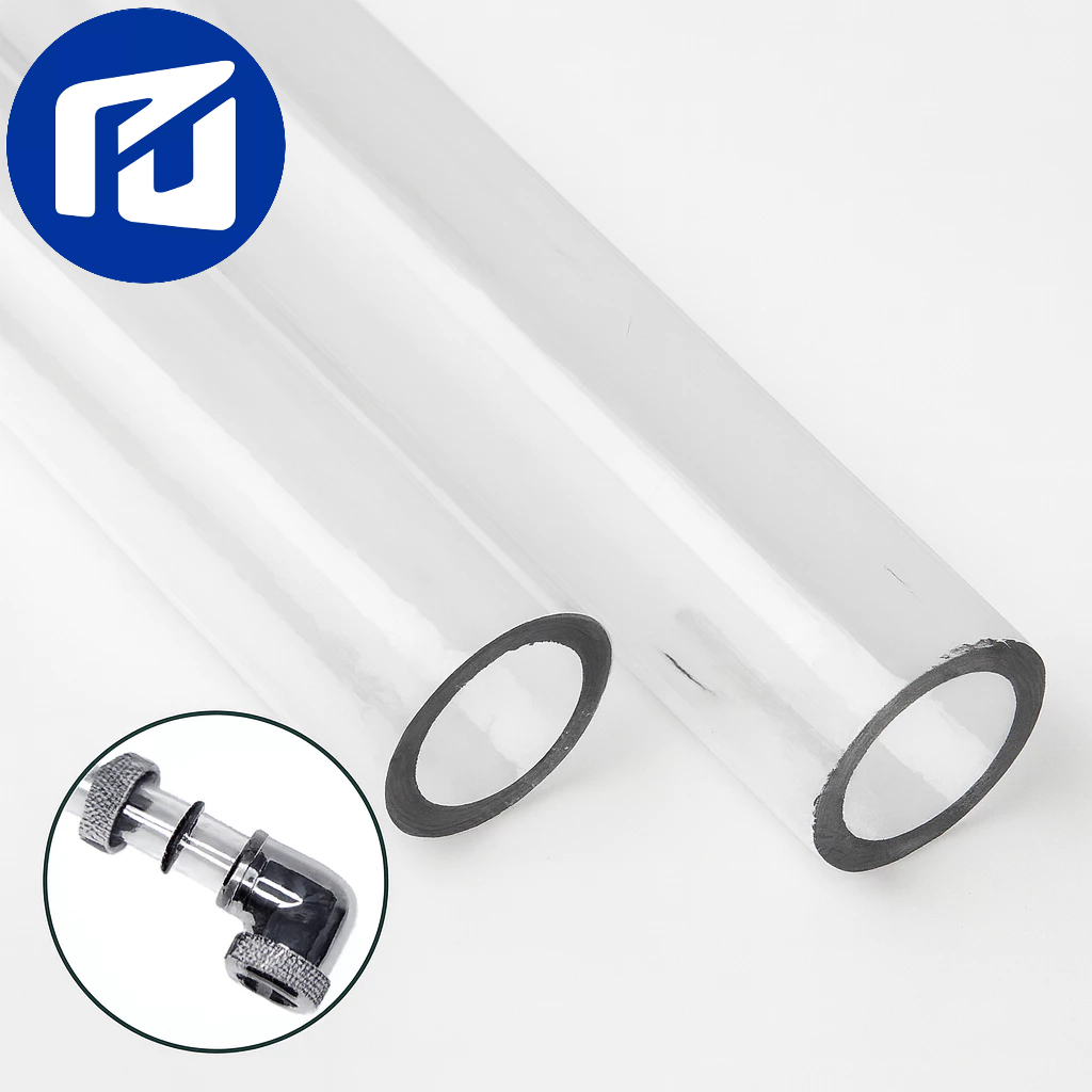 2x Tubo Rigido Petg 14mm (50cm) - Water Cooler Custom