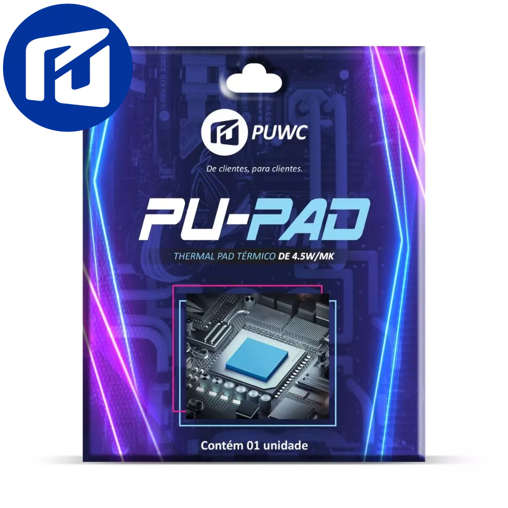 Thermal Pad 2mm CPU, GPU, Notebook, PS5, PS4, PS3, VRM, Xbox - 4.5w/mk Pu-pad
