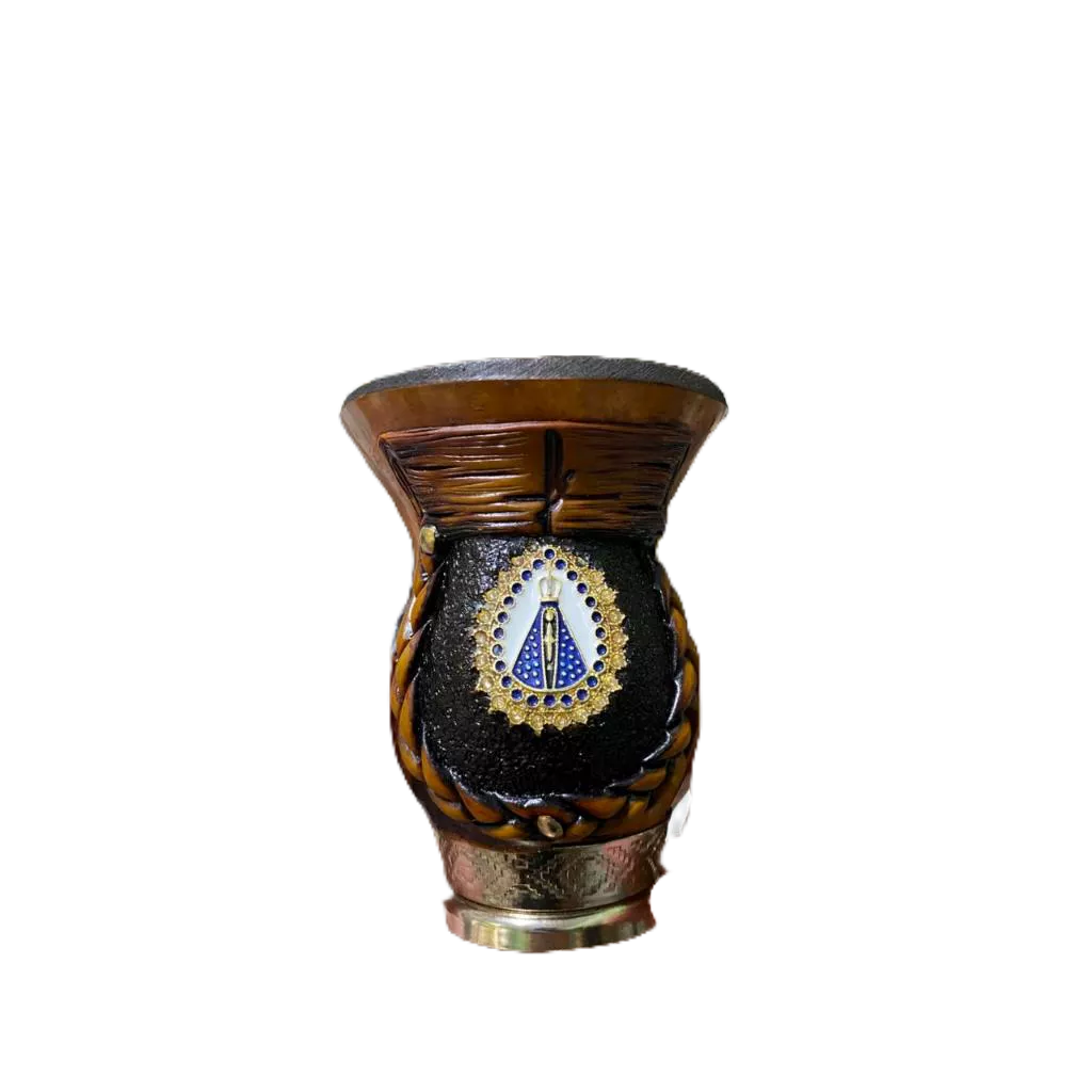 cuia nossa senhora Aparecida tereré chimarrão porongo artesanal top