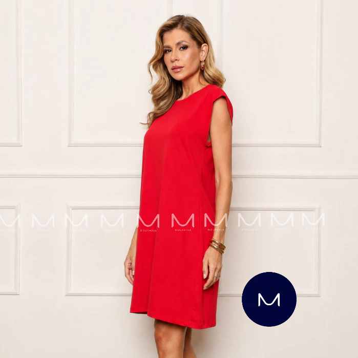Vestido Casual com Bolso Lateral Manga  Morcego Curto Soltinho Confortavel  Vestido soltinho Dia a Dia Vestido Verão