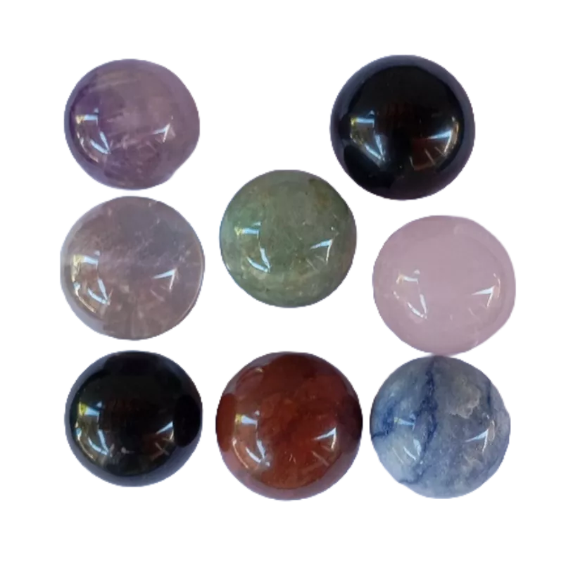 Bolas de Quartzos Variados, Pedra Natural.