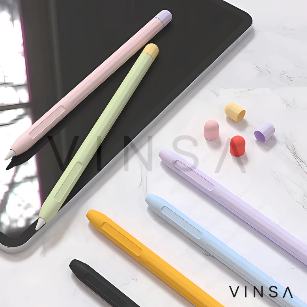 Case Capa De Silicone Caneta De iPad Pencil 1 E 2 Geração
