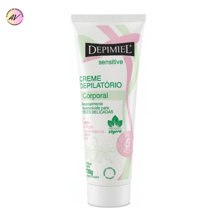 Creme Depilatório Corporal Sensitive 120g - Depimiel