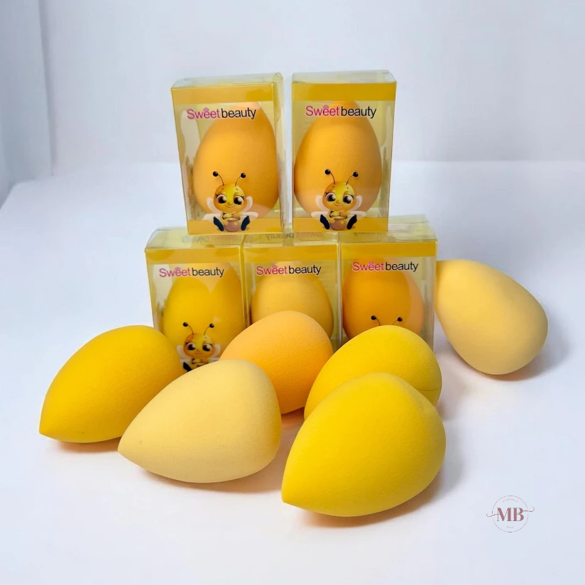 Esponjas Esponjinha De Maquiagem Para Rosto Base Corretivo Contorno Pó Profissional Suave Macia