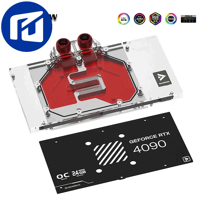 Gpu Block Rtx 4090 Gigabyte Aorus Water Cooler Custom - G1/4