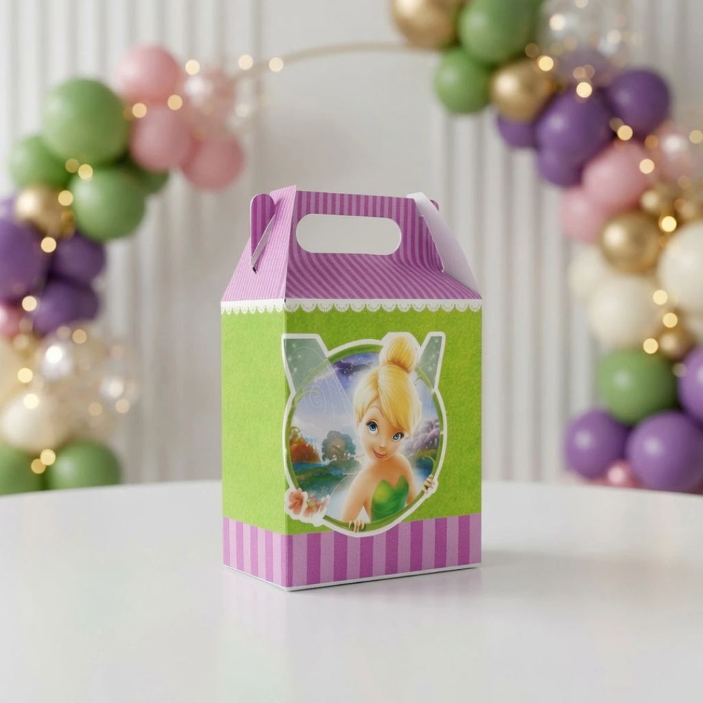 CAIXA MALETINHA TINKER BELL  |  PEGUE E MONTE |  LEMBRANCINHAS PERSONALIZADAS - ANIVERSÁRIO | MIMOS PERSONALIZADOS
