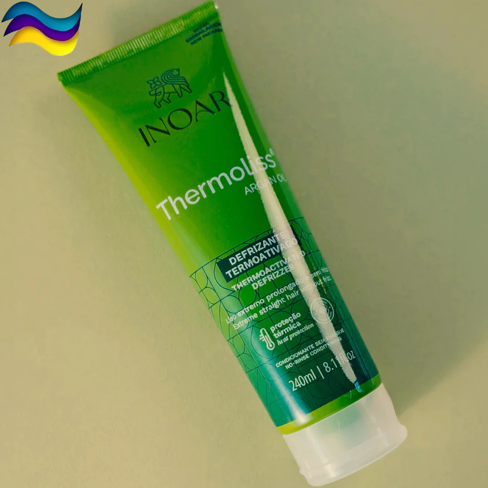 Defrizante Termoativado Inoar Thermoliss Bálsamo 240ml - Alinhamento Capilar Efeito Liso Prolongado em Oferta na Shopee