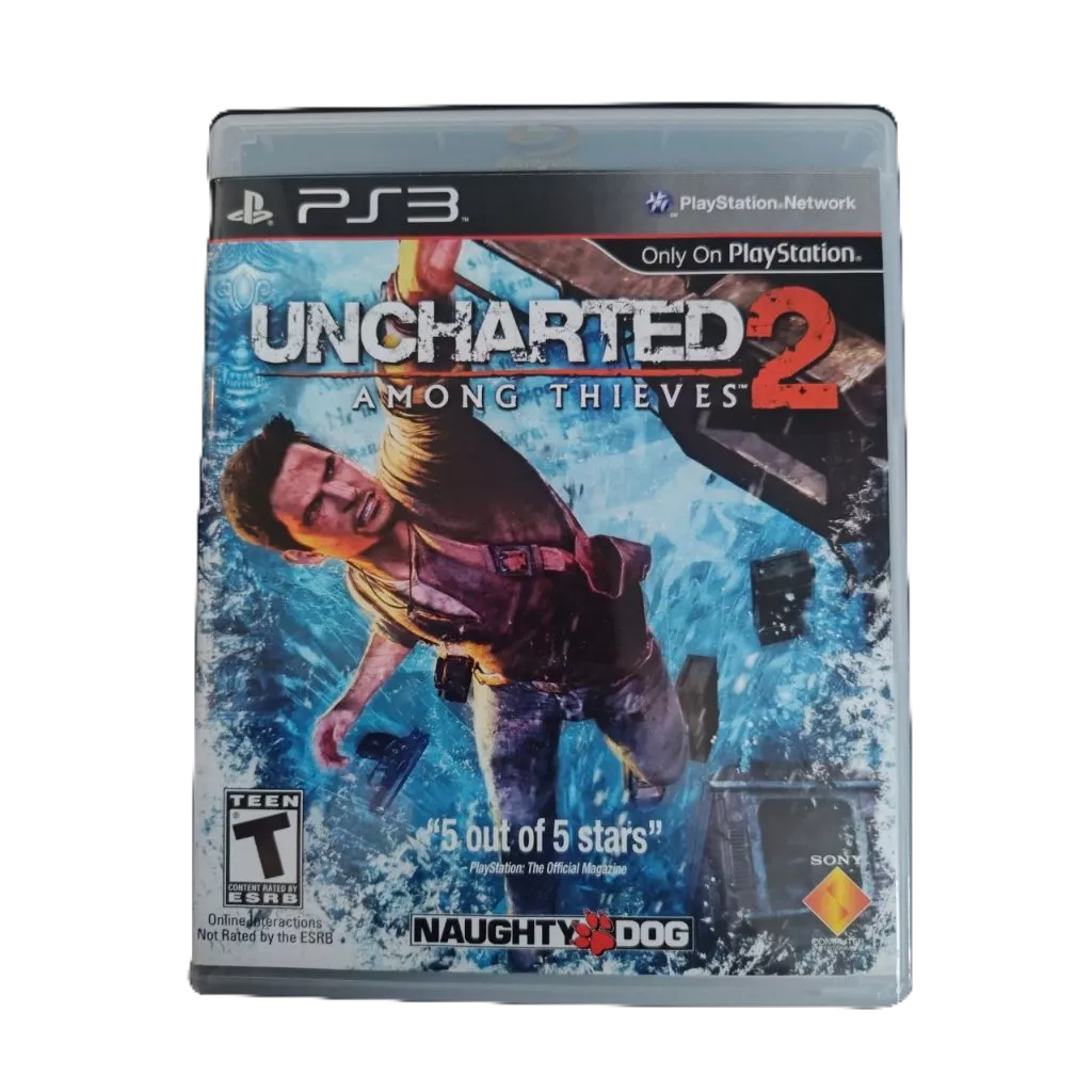 Jogo Uncharted 2 Ps3 Mídia Física