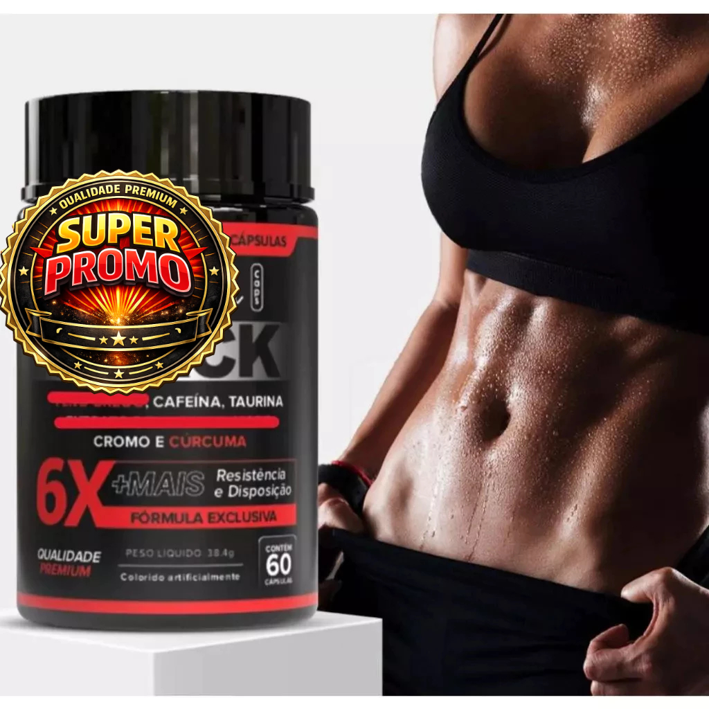 MIX SLIM® Black6X, PRO MAGNÉSIO ACTIVE 7 OU VITAMINA COMPLEXO B SUPLEMENTO ALIMENTAR - 60 CAPSULAS