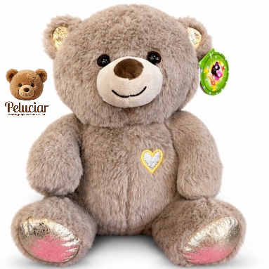 Ursinho de Pelúcia Premium 25cm | Super Macio, Antialérgico, Presente Perfeito + Envio Rápido