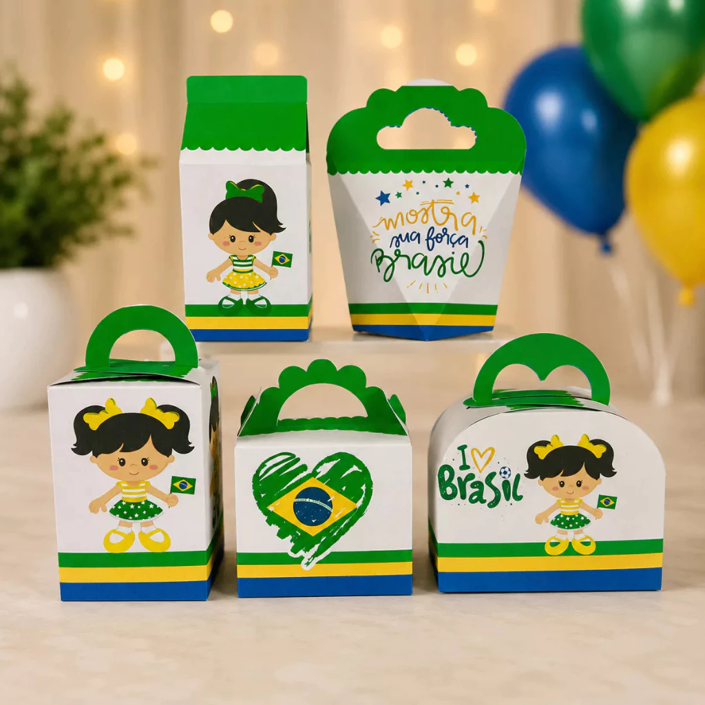 20 CAIXINHAS COPA O MUNDO MENINAA \ CAIXINHAS PARA FESTAS \ CAIXINHAS LEMBRACINHAS