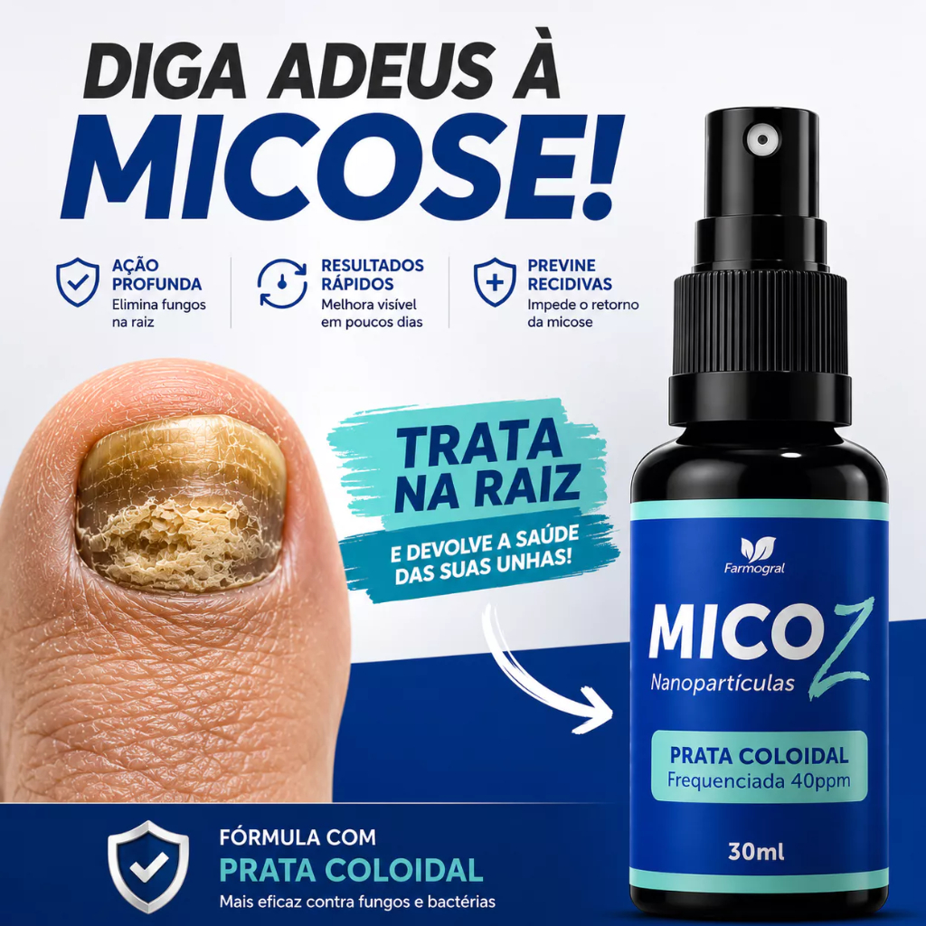 MicoZ - Combate Micose - Acne - Melhor que Melaleuca Essencial - 30ml