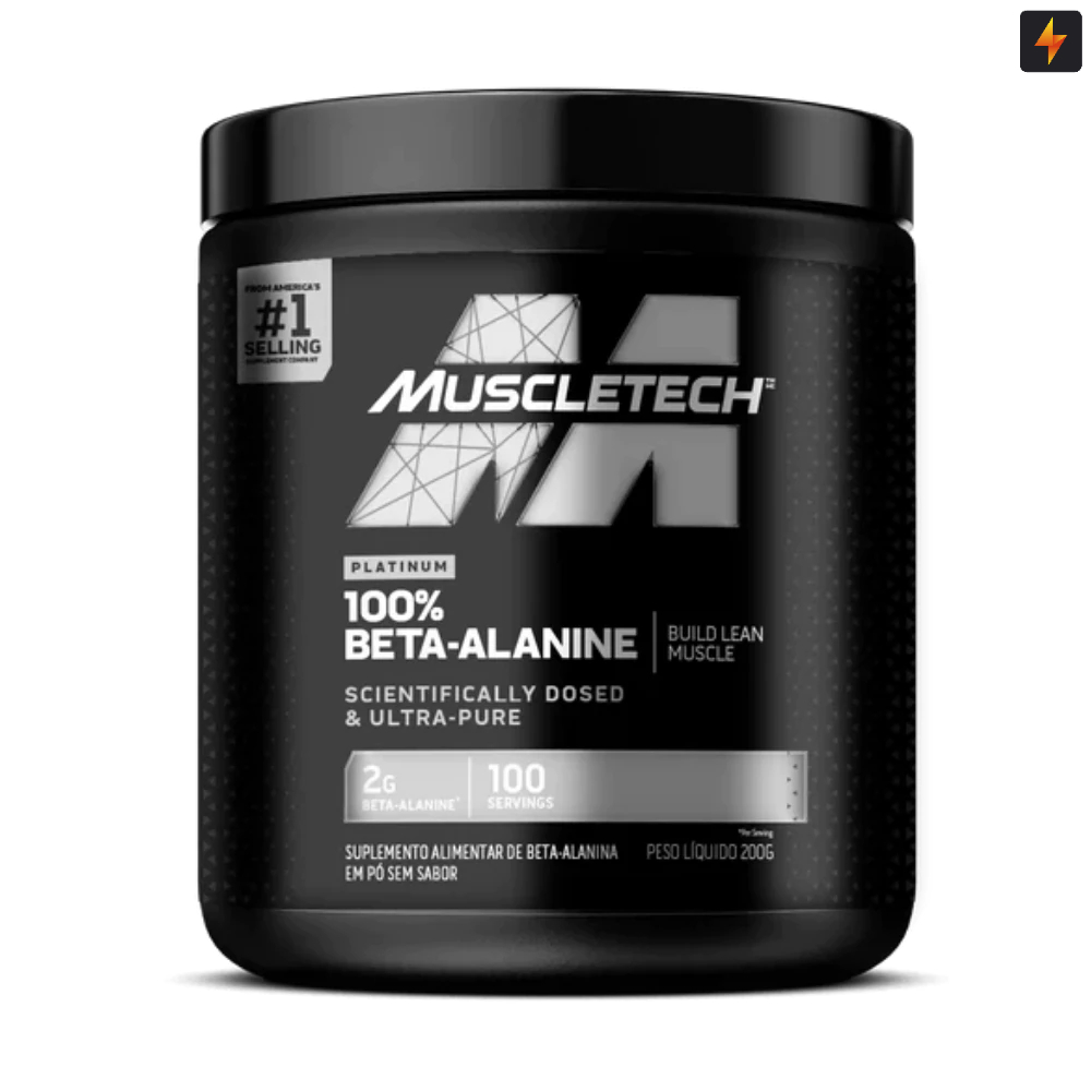 Beta Alanina 200g Importada 100% Pura Muscletech