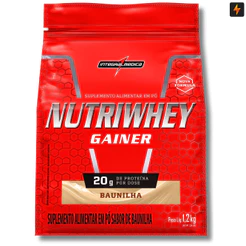 Nutri Whey 1,2Kg - Nova Embalagem e Fórmula 20g Proteína - 15 doses - Integralmédica
