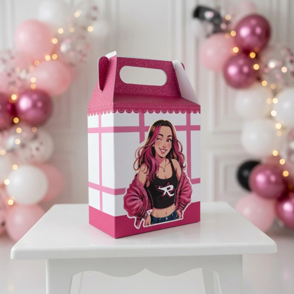 CAIXA MALETINHA EMILY VICK  |  PEGUE E MONTE |  LEMBRANCINHAS PERSONALIZADAS - ANIVERSÁRIO | MIMOS PERSONALIZADOS