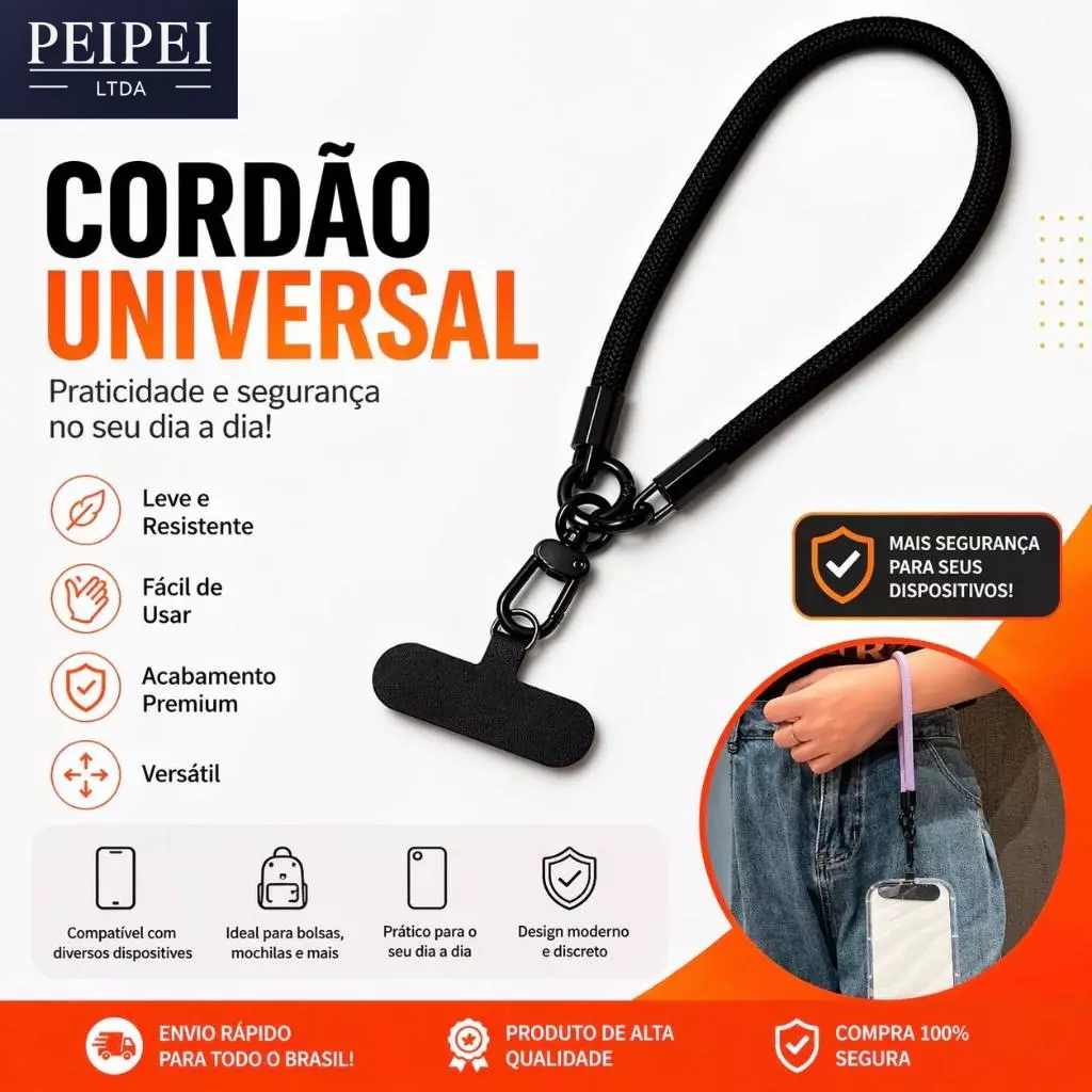 Cordão De Pulseira Para Capa Capinha Celular alça de pulso Chaveiro Lindo Anti Perda