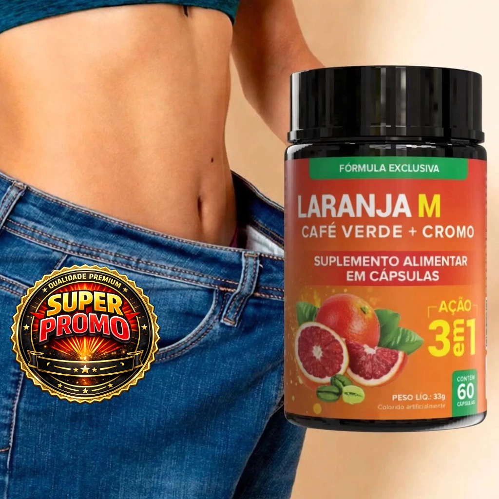 LARANJA M Premium Ação 3 em 1 - 60 Cápsulas LARANJA M Premium Ação 3 em 1 - 60 Cápsulas