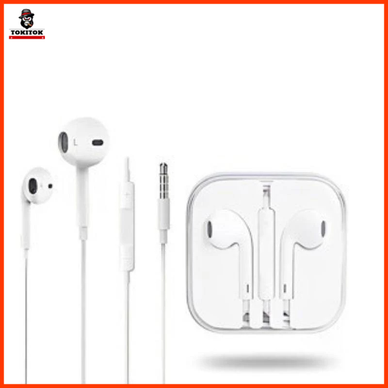 Fone De Ouvido Com Fio P2 Para Iphone 5/6 e Android  Com Microfone