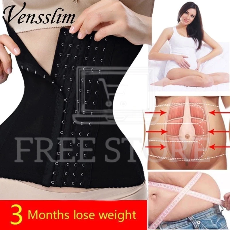 Treinador De Cintura Corpete Modelador Cinto Feminino Postpartum Belly Sheath Corrective Modeling Strap — imagem 1
