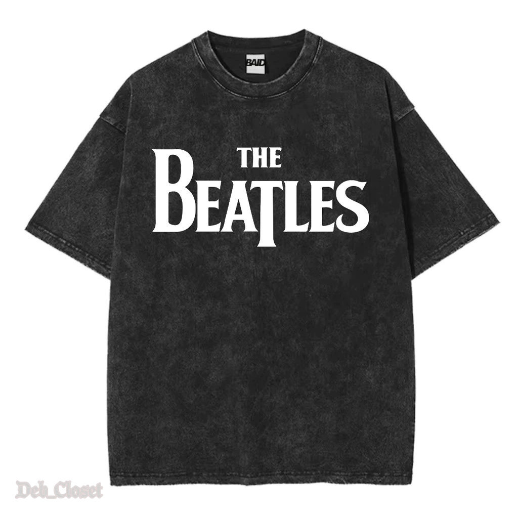 Camiseta Estonada The Beatles 100% Algodão Camisa Streetwear Temos Plus Size Lançamento - Envio Rápido