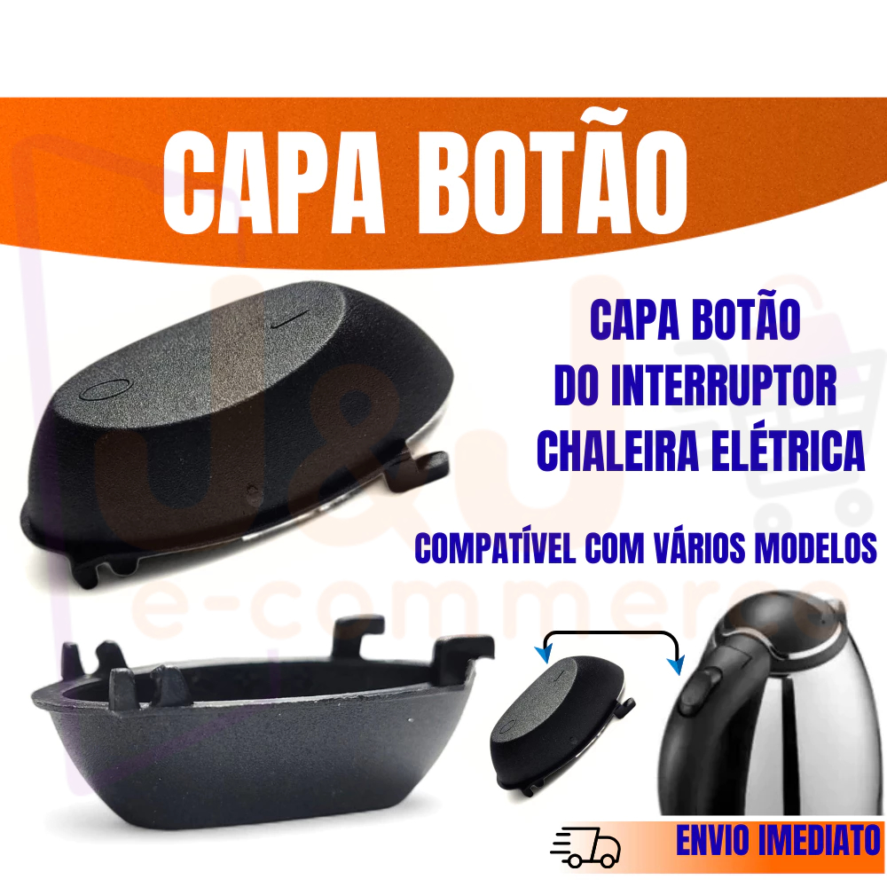 Capa Botão de Acionamento de Plástico da Chave Chaleira Elétrica Universal Reposição Unitário ou Kit em Oferta na Shopee