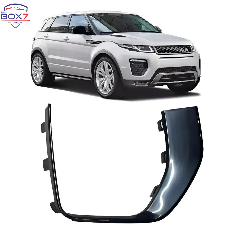 Friso Moldura Grade Milha Parachoque Evoque Dynamic 2015 2016 2017 2018 2019 Direito Passageiro