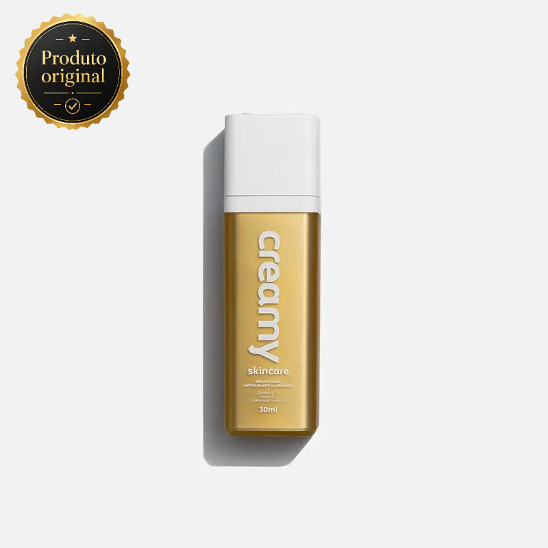 Sérum Vitamina C Gold Antioxidante Clareador Creamy 30ml Anti Idade Vegano