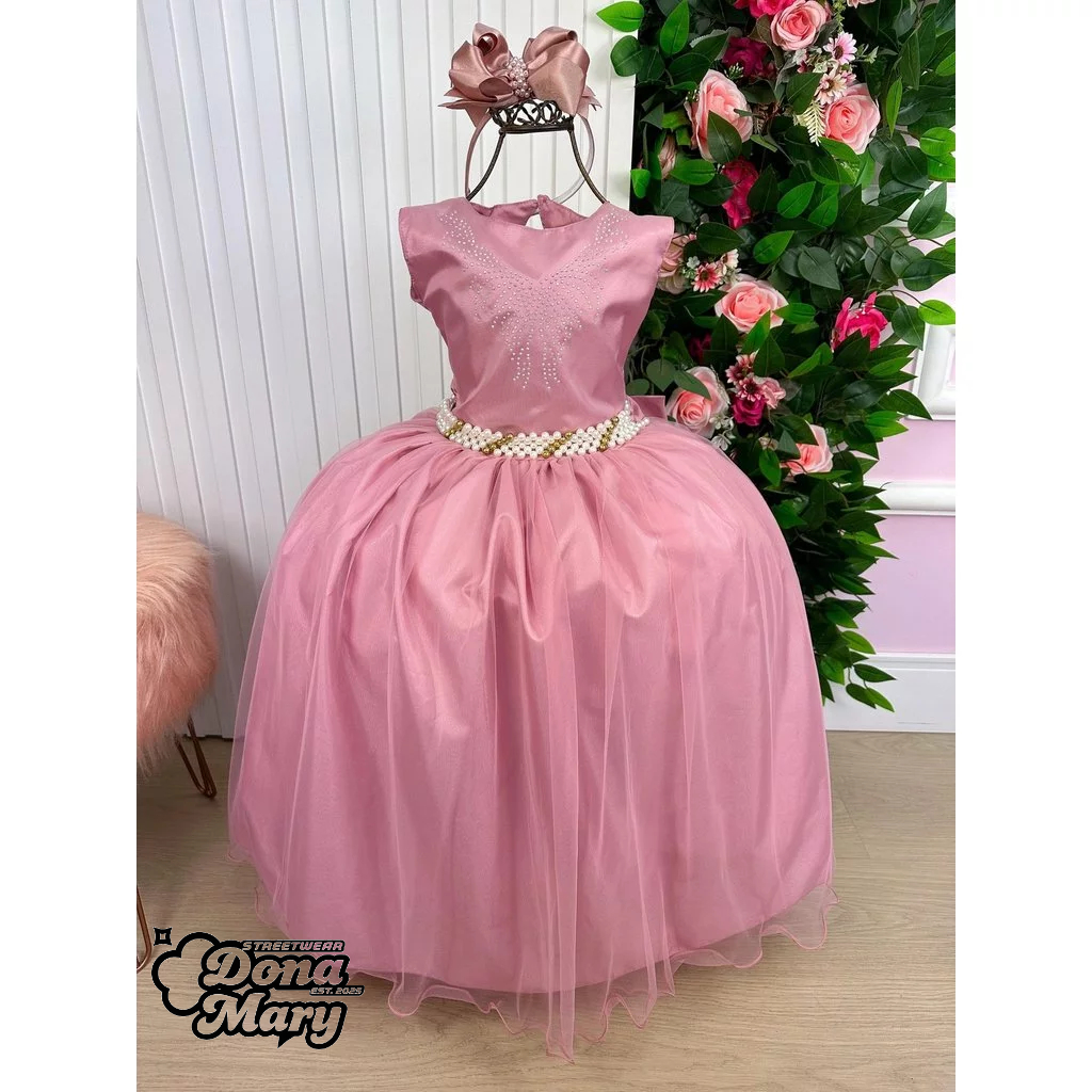 Vestido Marie Longo Larissa Rose