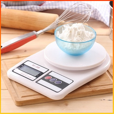 Balança Digital de Cozinha 10Kg Alta Precisão LCD Função Tara Ideal para Dieta Receitas e Uso Diário