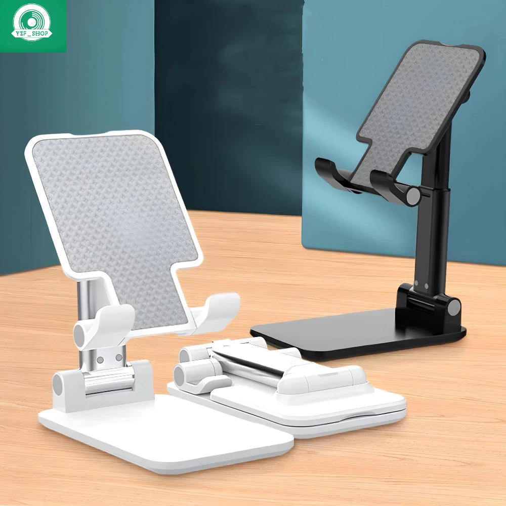 Suporte Para Celular E Tablet Ajustável Dobravél Portátil Apoio De Mesa