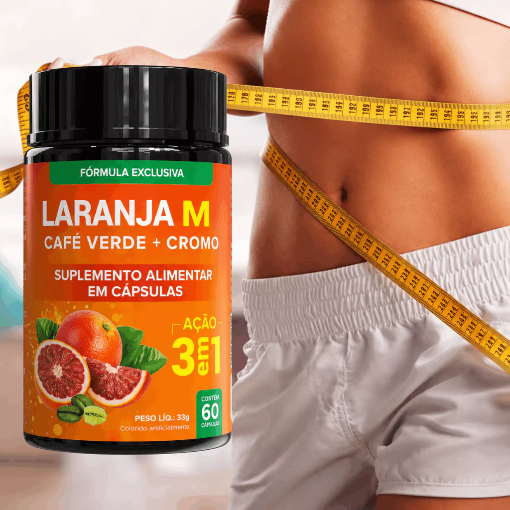 LARANJA M Premium Ação 3 em 1 - 60 Cápsulas