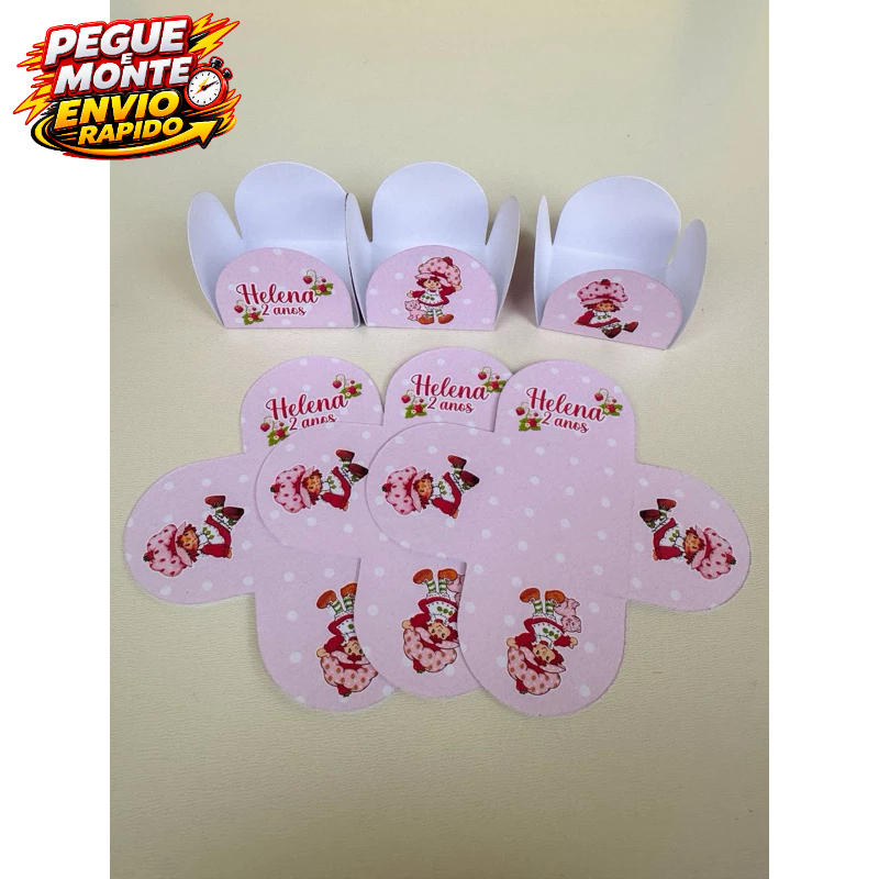 Forminha de Doces Blue Margaridas Personalizada Com Nome e Idade /Lembrancinha de Festa /Aniversário/Forminha brigadeiro