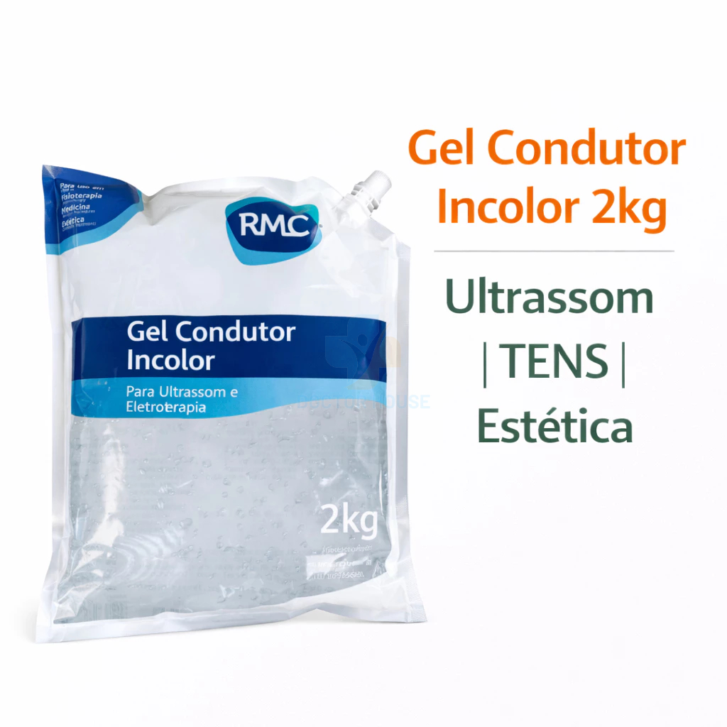 Gel Condutor Incolor 2kg para Ultrassom TENS FES Hospitalar Clínica Alto Rendimento em Oferta na Shopee