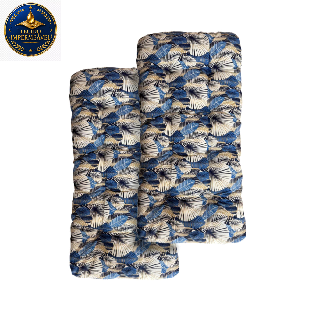 2 ALMOFADAS 120X60 TECIDO IMPERMEÁVEL TECIDO ACQUABLOCK