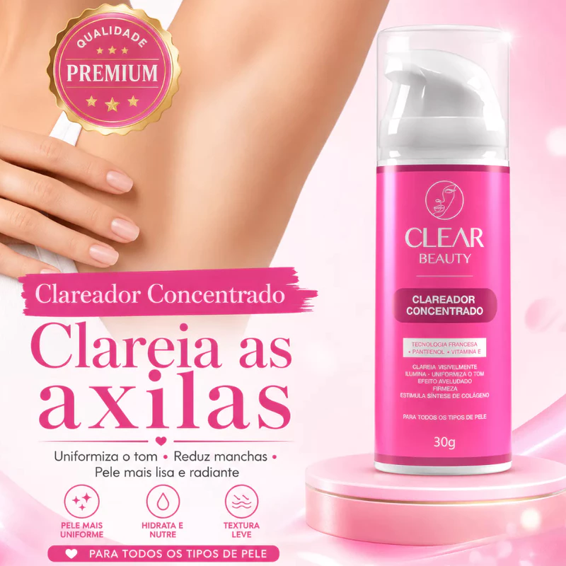 🌟 Clareador de Virilha e Axila: 80% OFF!