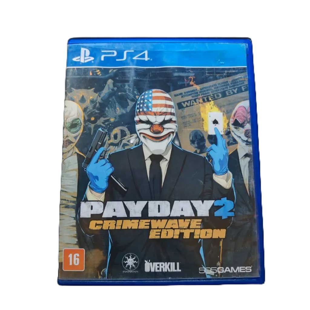 Payday 2 Crimewave Edition PS4 Mídia Física