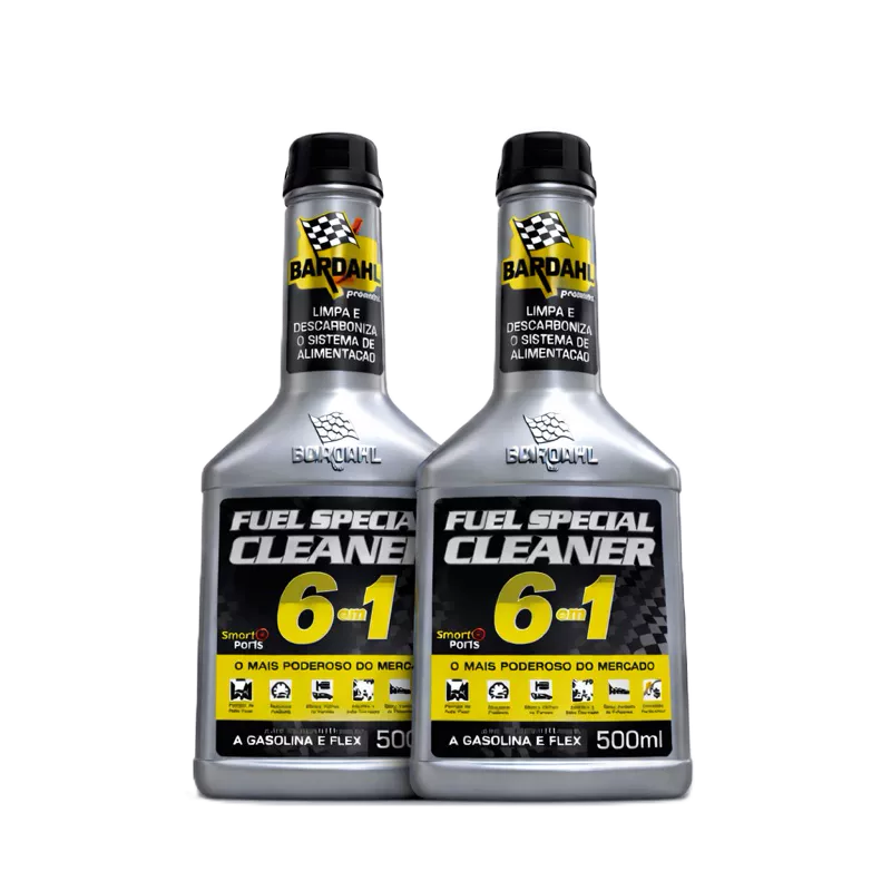 Aditivo Combustível Bardahl 6 Em 1 Fuel Special Cleaner 2 Unidades