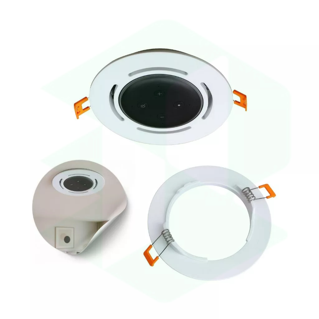 Suporte de Embutir no Teto para Alexa Echo Dot 3