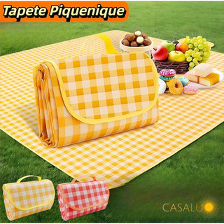 Tapete Piquenique Dobrável Impermeável À Prova De Umidade para Praia, Camping Grama 200*200cm