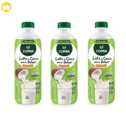 Kit 3uni Leite de Coco pronto para beber 900ml - Copra