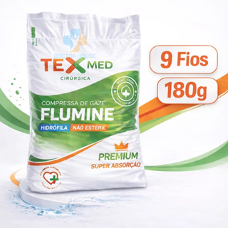Compressa De Gaze 9 Fios 180g Hidrófilo Descartável Não Estéril Ideal para Curativo em Oferta na Shopee