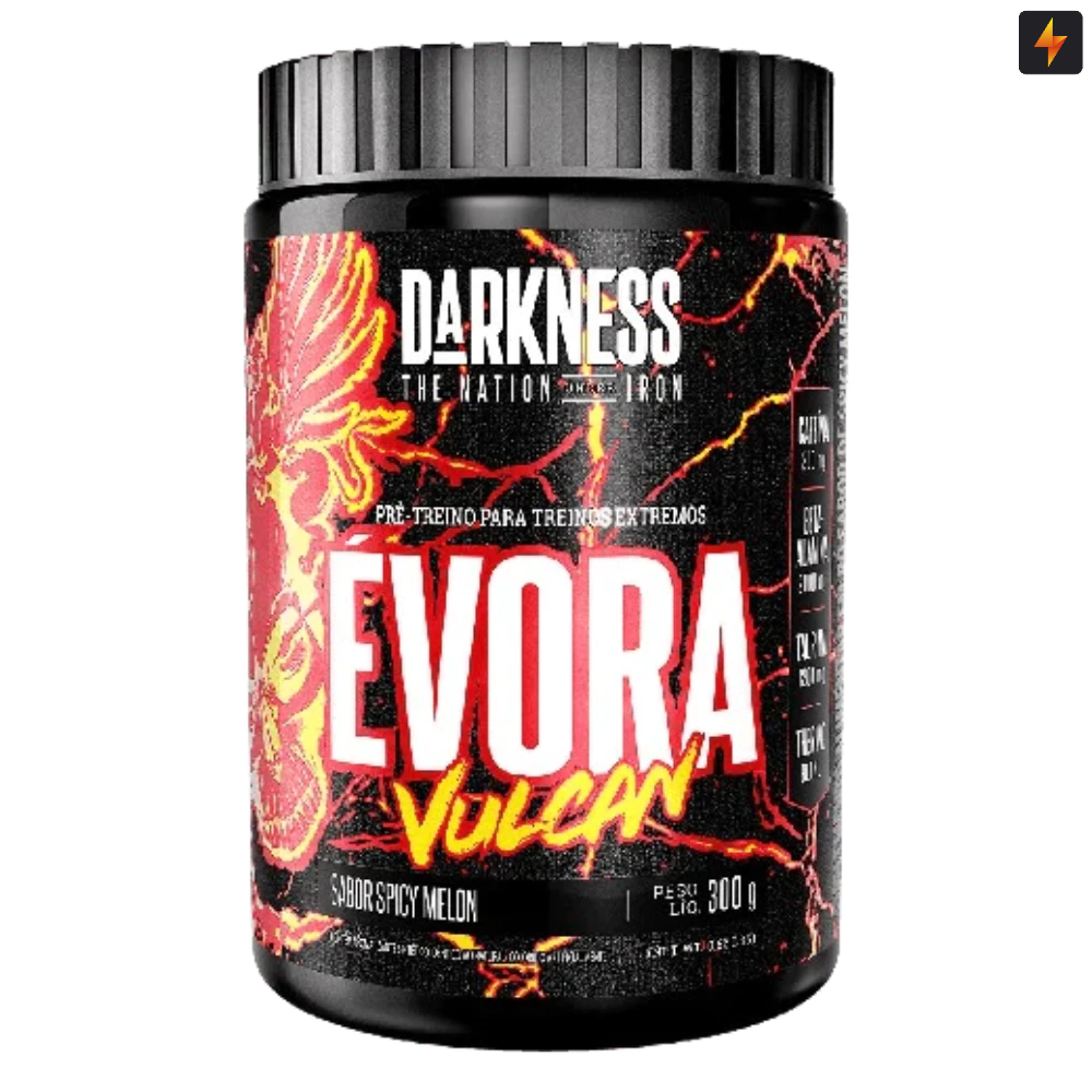 Pré Treino Évora Vulcan 300g - Integralmedica Darkness