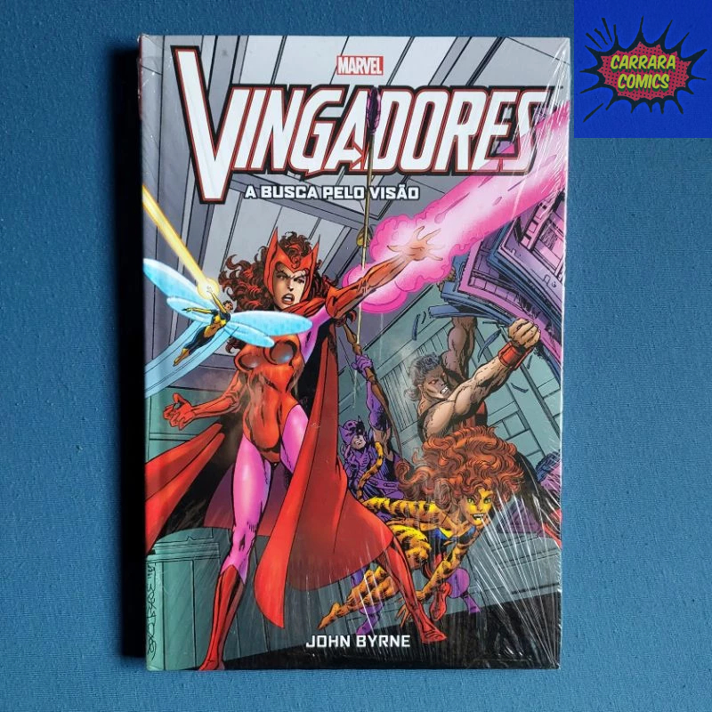 HQ Vingadores - A Busca pelo Visão (Lacrado, Marvel Vintage, John Byrne, Panini Comics)