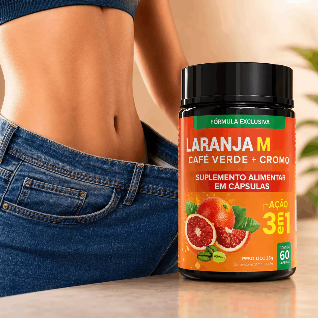 LARANJA M Premium Ação 3 em 1 - 60 Cápsulas