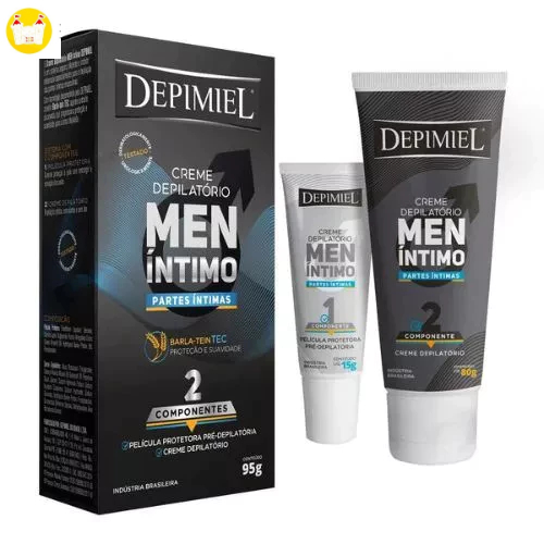 Creme Depilatorio Masculino Partes Intimas Men - Depimiel