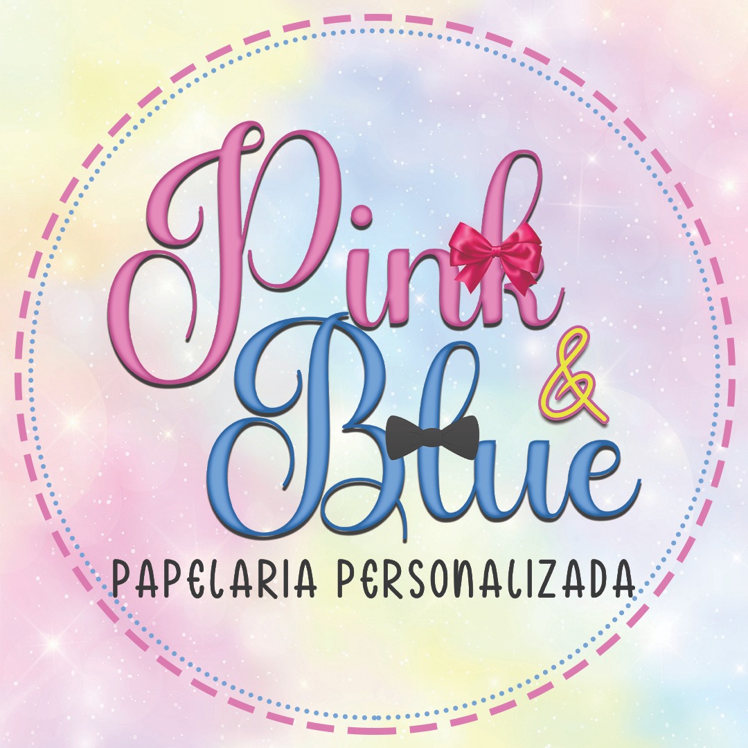 PINK E BLUE PERSONALIZADOS