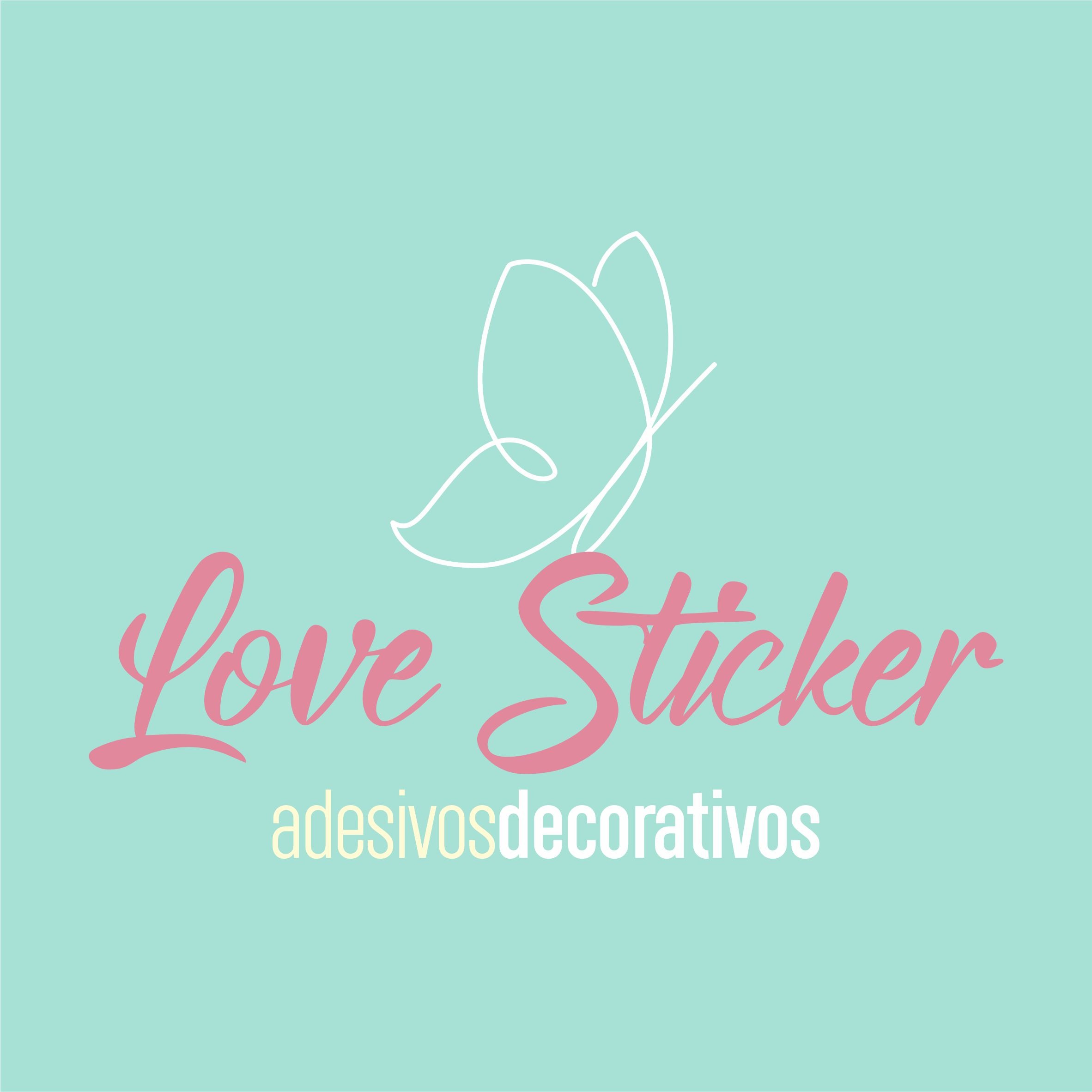 Love Sticker Adesivos Decorativos